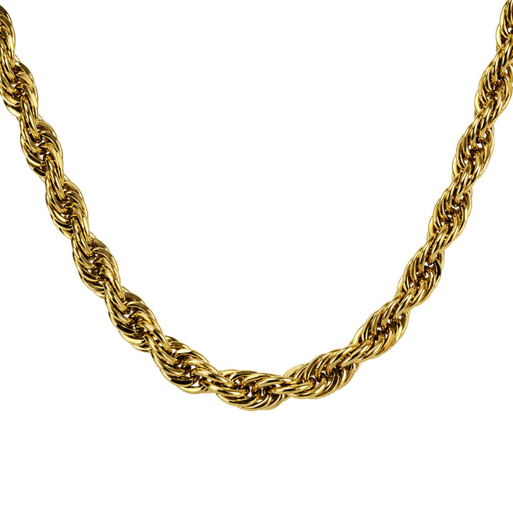 Cordell-halsband för män, 1 cm, 80 cm (316L-stål)