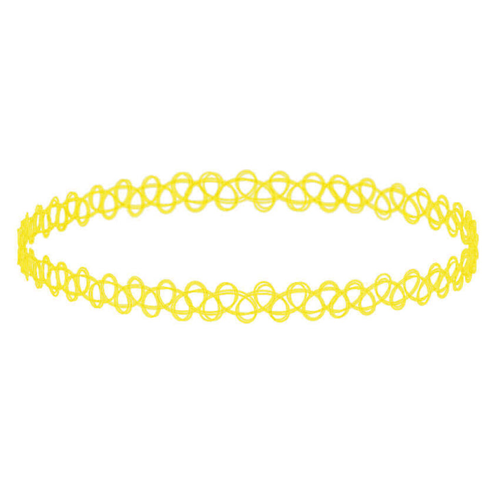 Nylon tatuering choker halsband