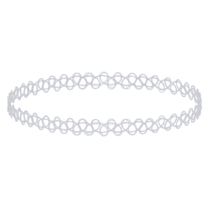 Nylon tatuering choker halsband