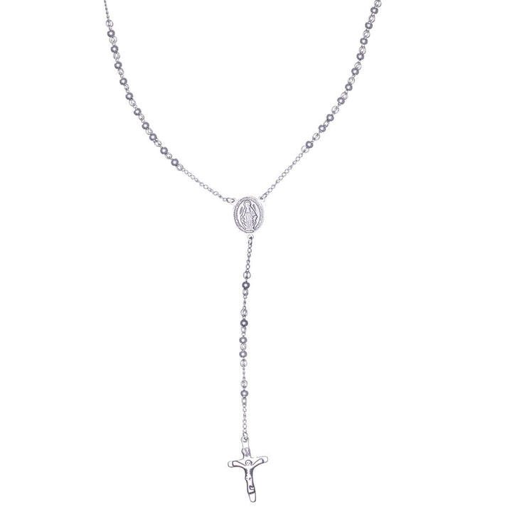 Steel rosary 68cm (Steel 316L)