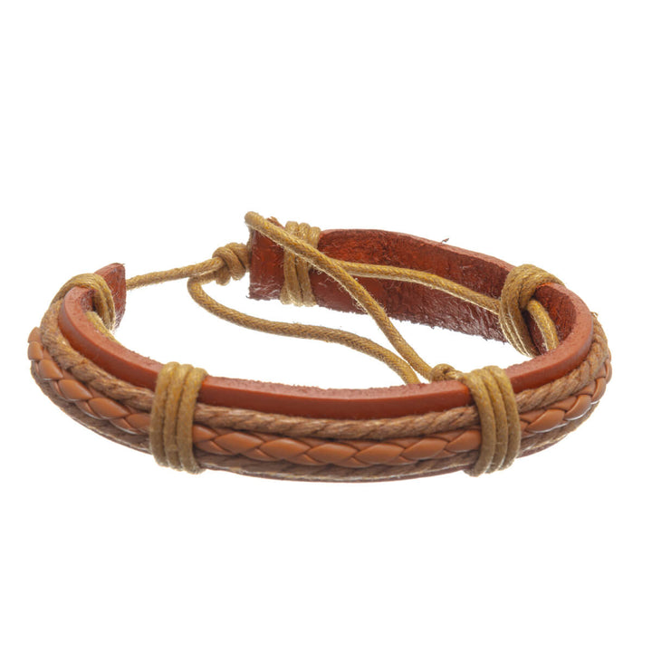 Justerbart läderarmband