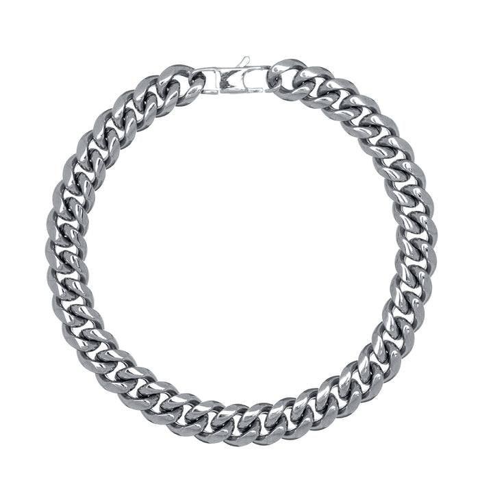 Armour chain bracelet 8mm 20,5cm (Steel 316L)