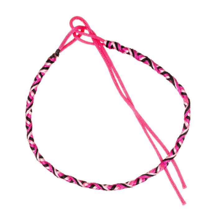 Pink knot bracelets 2pcs