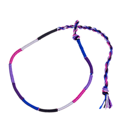 Colourful knot bracelets 2pcs
