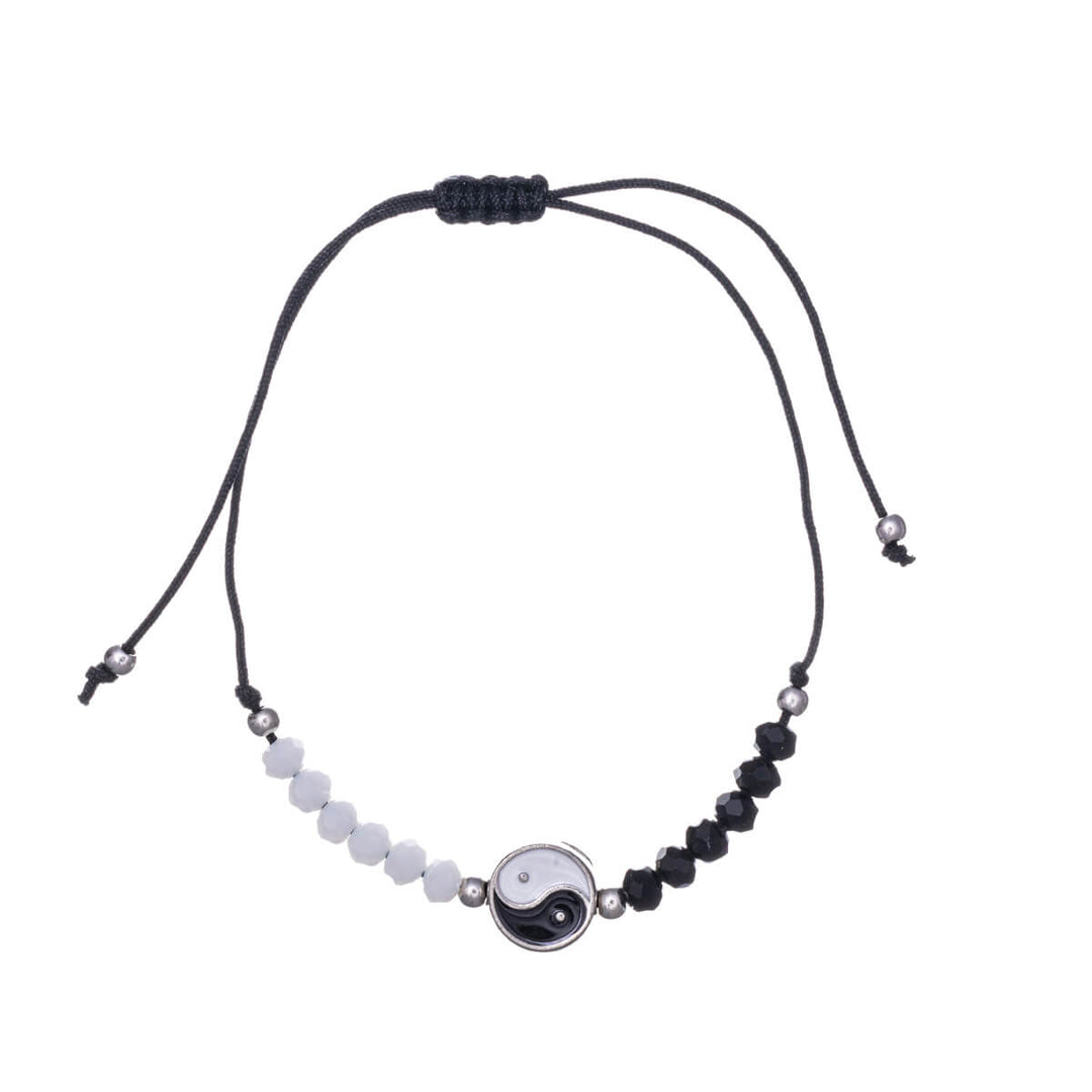 Yin yang bracelet friendship bracelet 2pcs