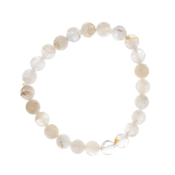 Stenpärla armband flexibel 8mm