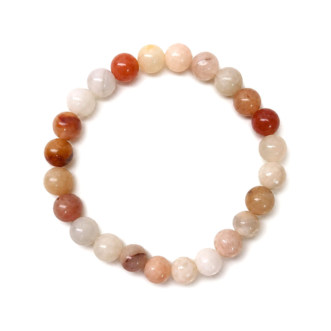 Stenpärla armband flexibel 8mm