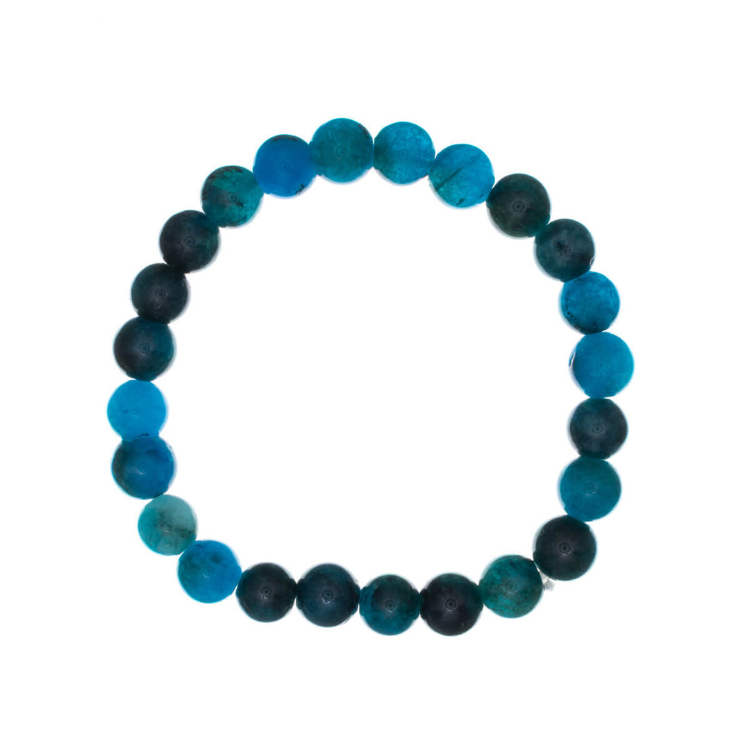 Stenpärla armband flexibel 8mm