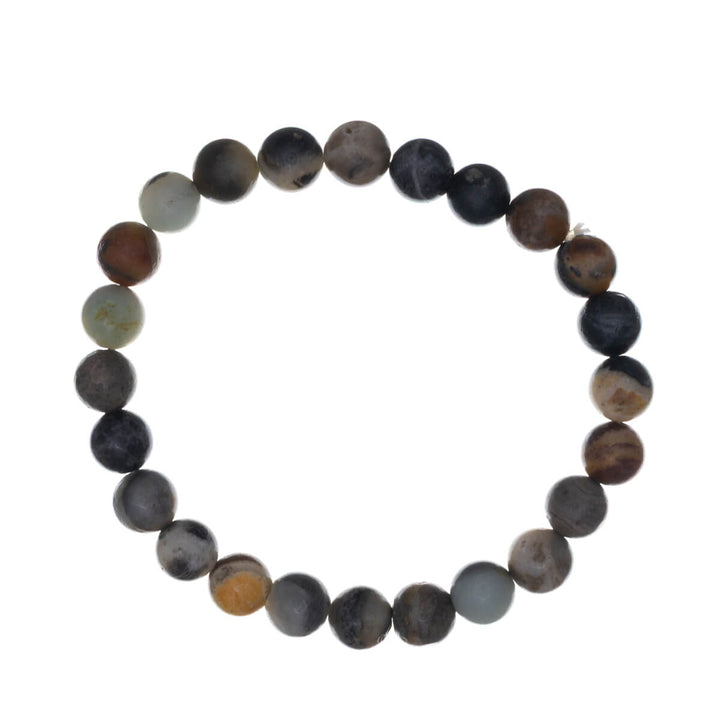 Stenpärla armband flexibel 8mm