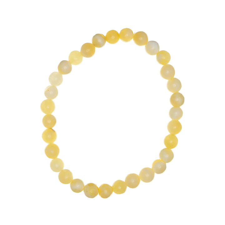 Stenpärla armband flexibel 6mm