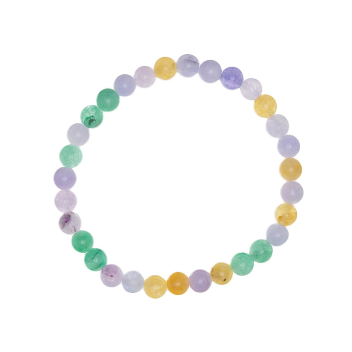 Stenpärla armband flexibel 6mm