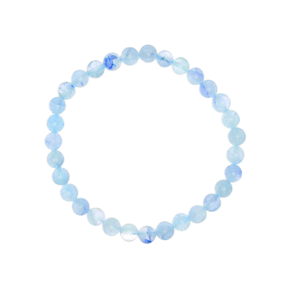 Stenpärla armband flexibel 6mm