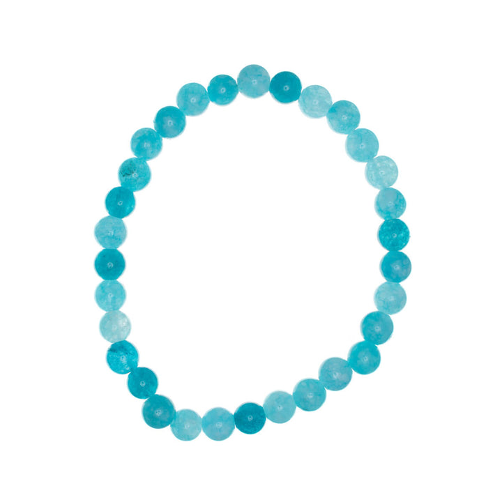 Stenpärla armband flexibel 6mm