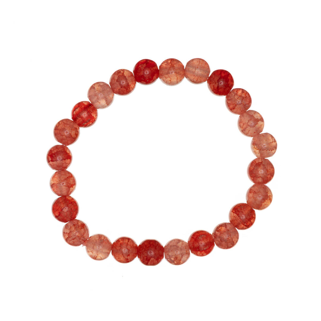 Stenpärla armband flexibel 8mm