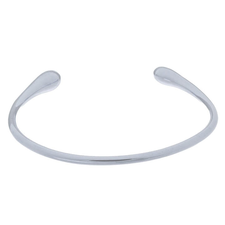 Smalt öppet armband i stål (stål 316L)