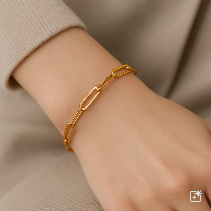 Kabelarmband i stål (stål 316L)