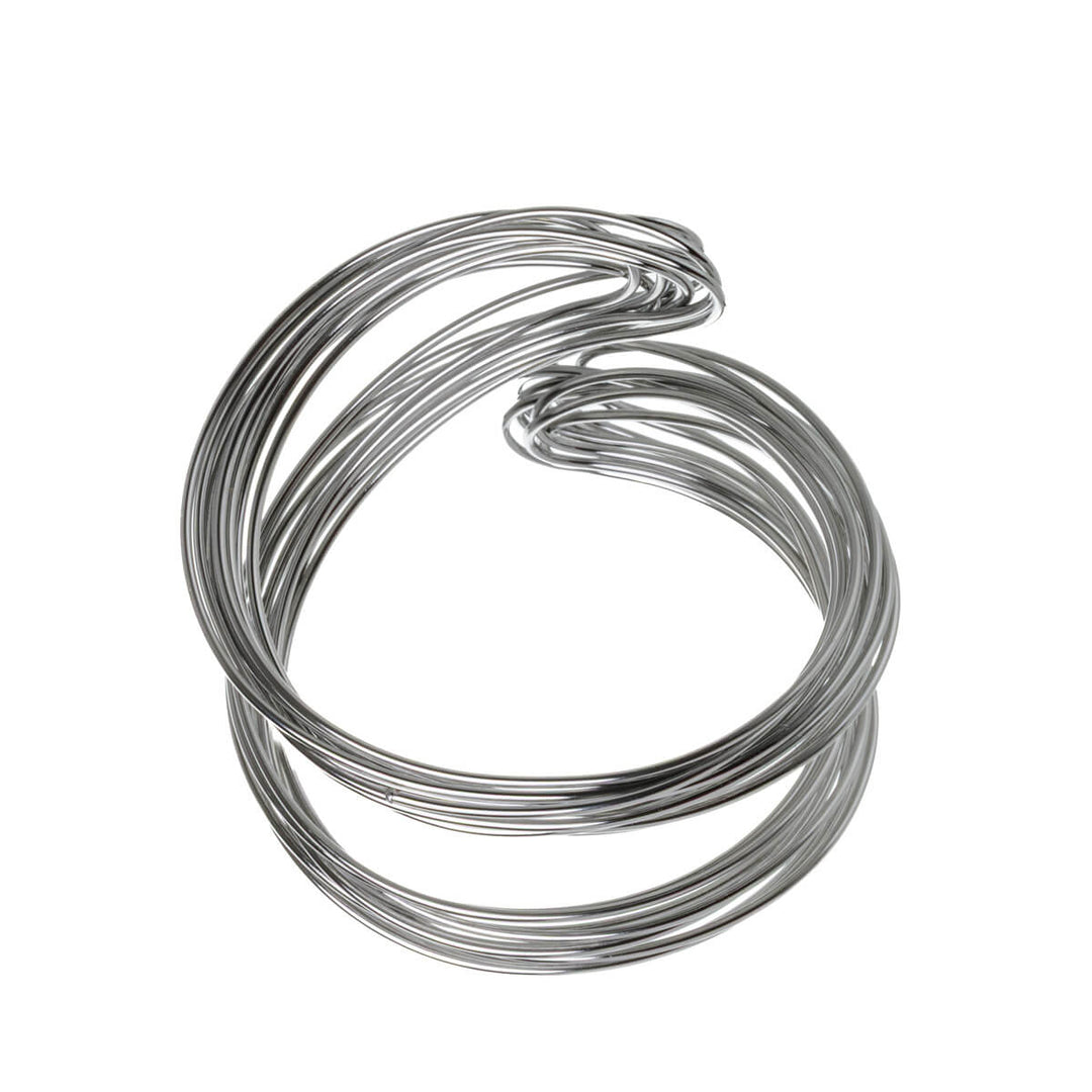 Brett armband i stål (316L-stål)