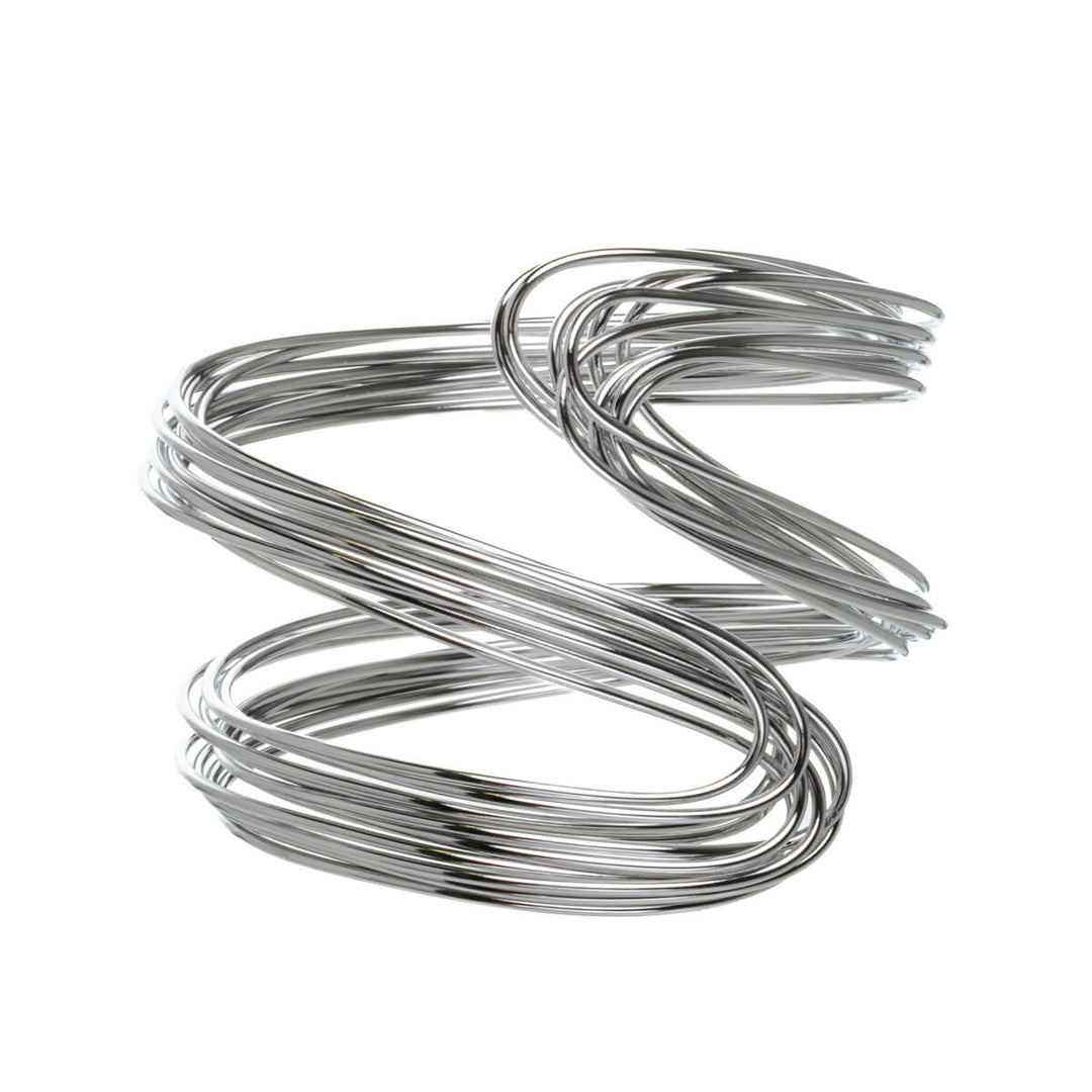 Brett armband i stål (316L-stål)