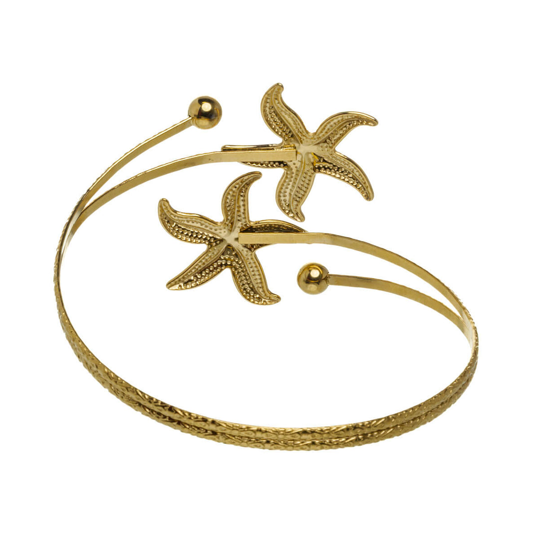 Adjustable steel starfish bracelet (316L stainless steel)