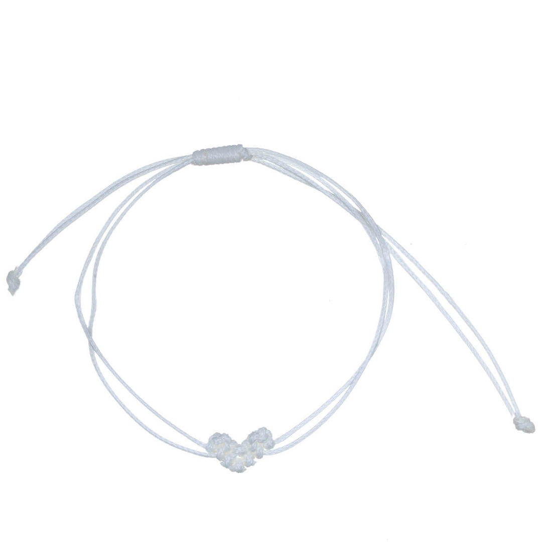 Justerbart hjärtformat armband