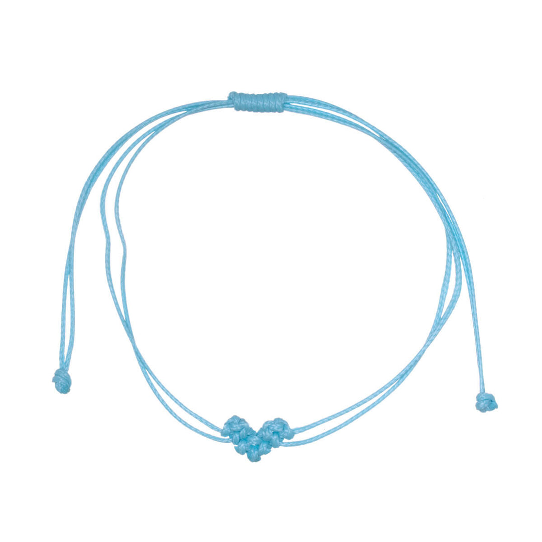 Justerbart hjärtformat armband