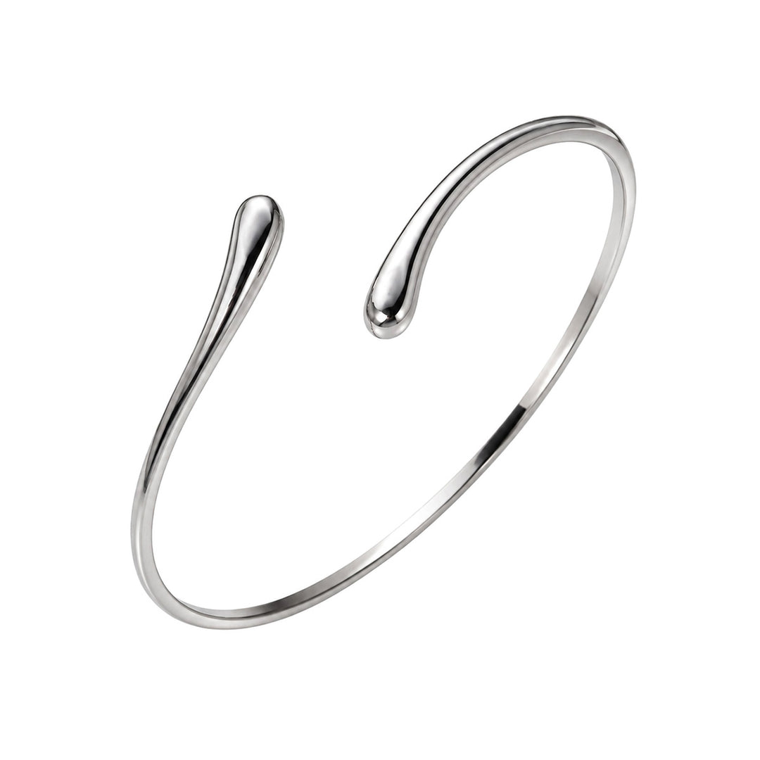 Justerbar armband i stål med minimalistisk design (stål 316L)