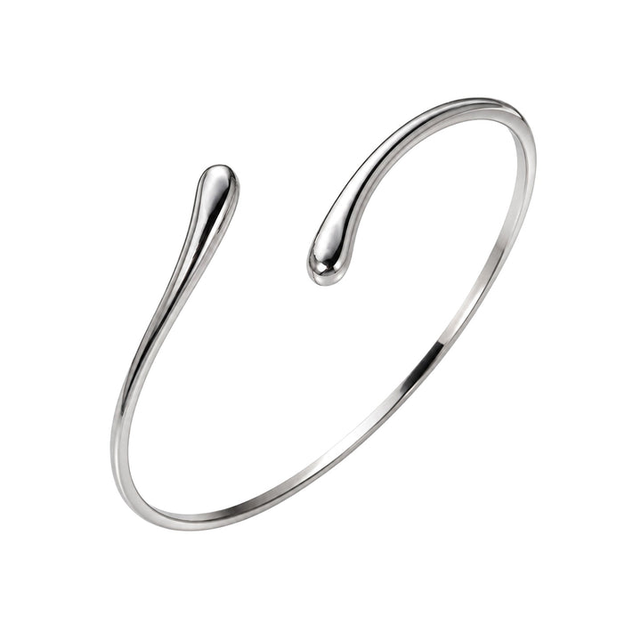 Justerbar armband i stål med minimalistisk design (stål 316L)