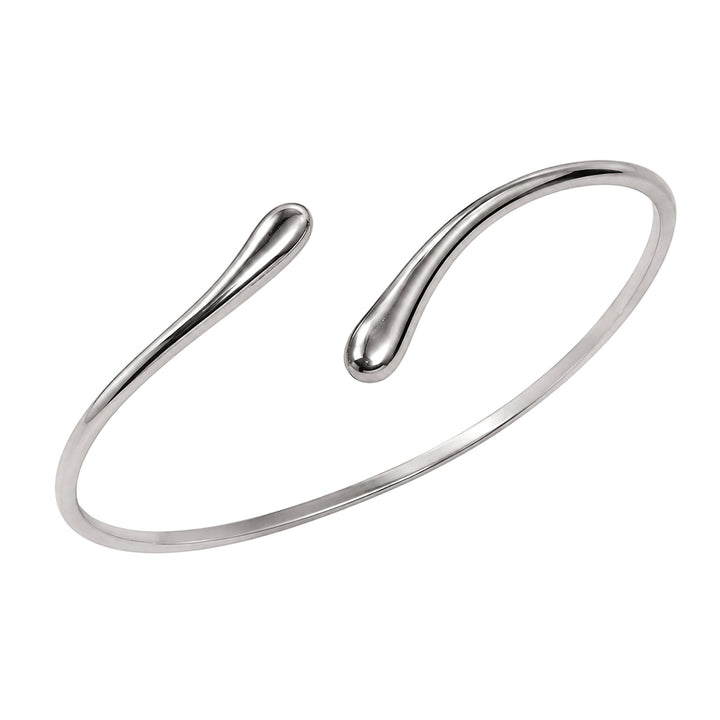 Justerbar armband i stål med minimalistisk design (stål 316L)