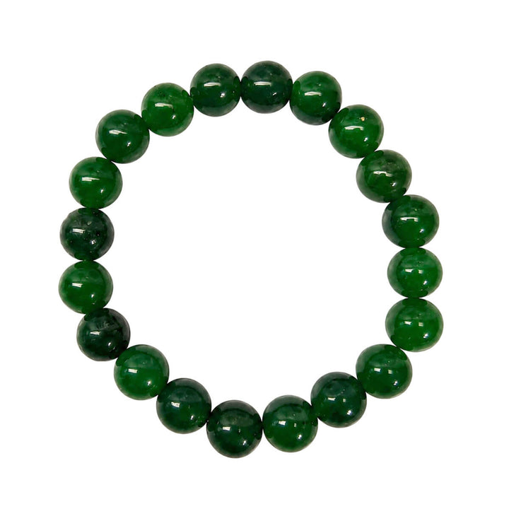 Elastiskt armband med stenpärlor, 10 mm