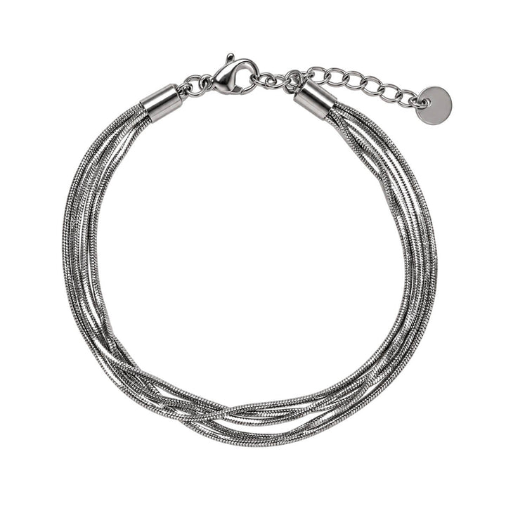 Armband med fem kedjor i stål (316L-stål)