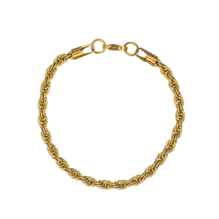 Repkedja armband cordell kedja 6mm 22cm (Stål 316L)