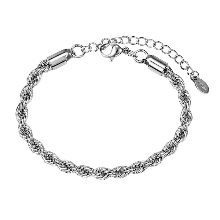 Cordell-armband 6 mm 20 cm (stål 316L)