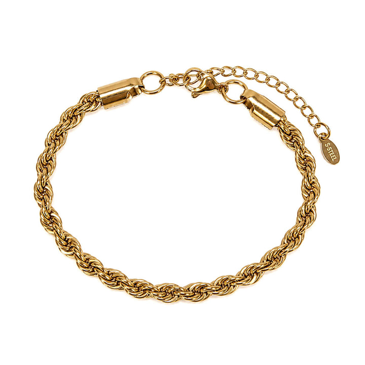 Cordell-armband 6 mm 20 cm (stål 316L)