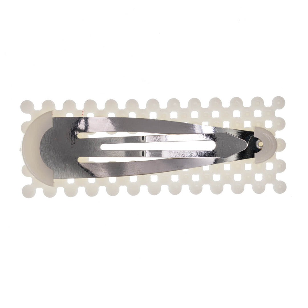 Rectangular bead clik clak 2pcs