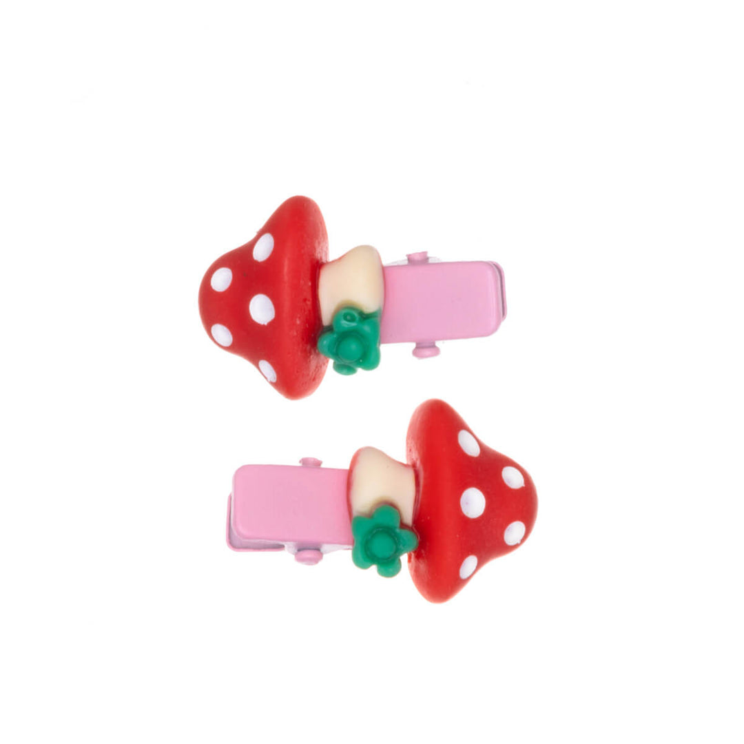 Children's hair clip small figurines 2pcs