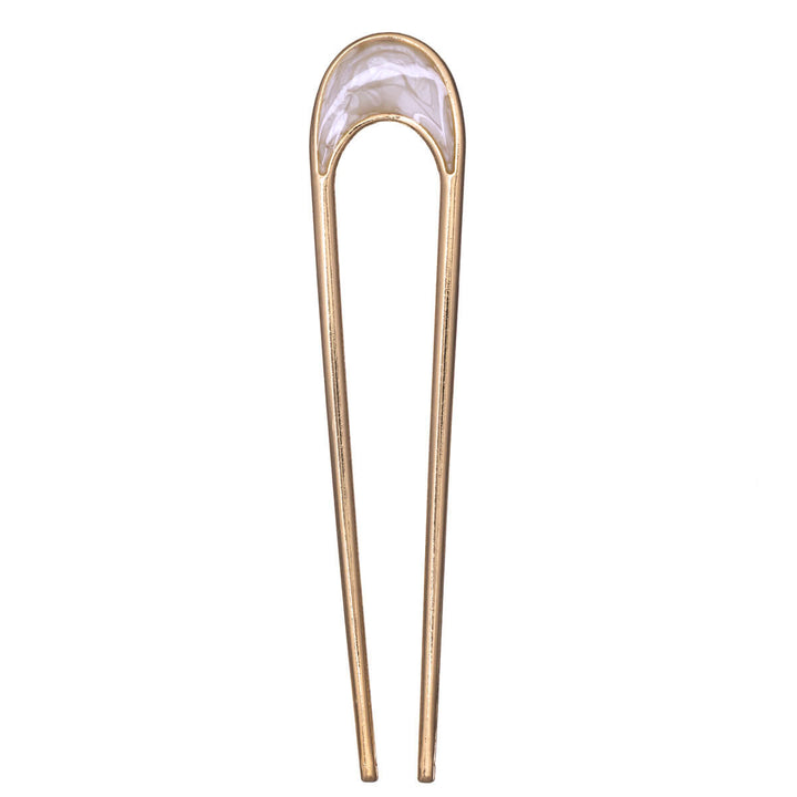 Decorative metal whisk pin invisible hairpin 10,1cm