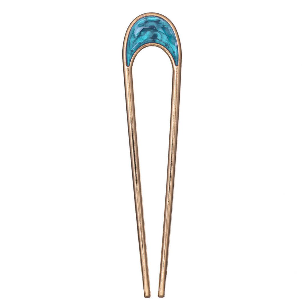 Decorative metal whisk pin invisible hairpin 10,1cm