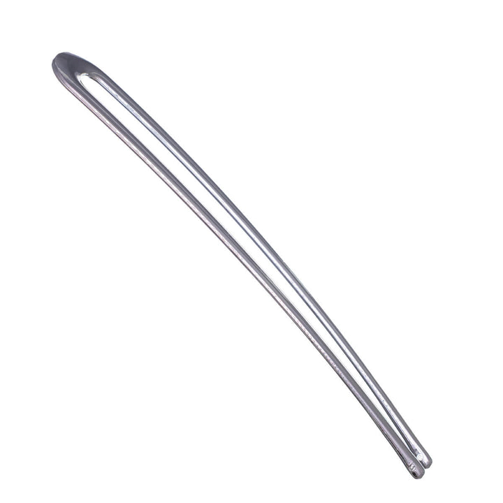 Lång metallisk French hair pin andefattig hårnål 14,5cm