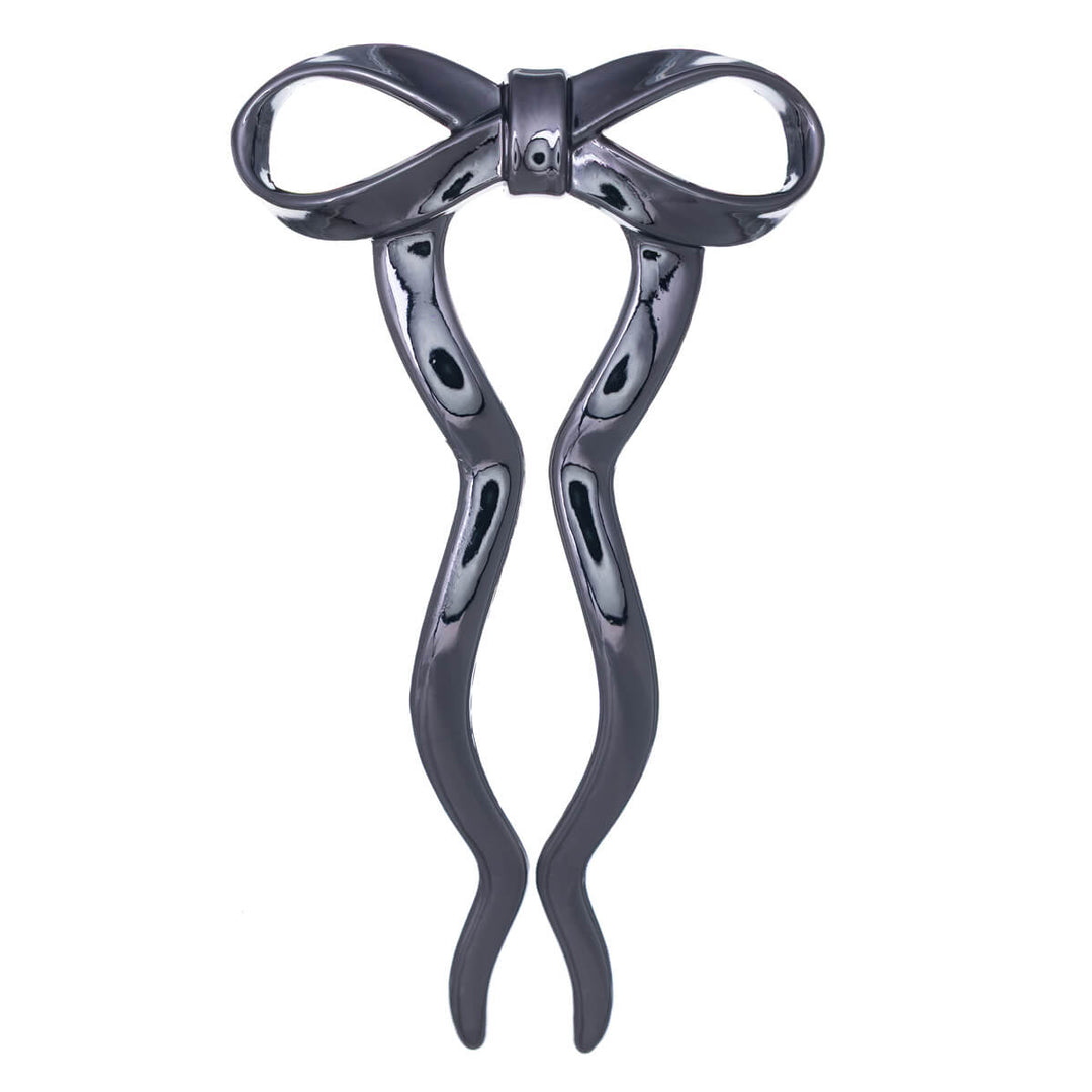 Rosette metal punching needle invisible hairpin 10.5cm