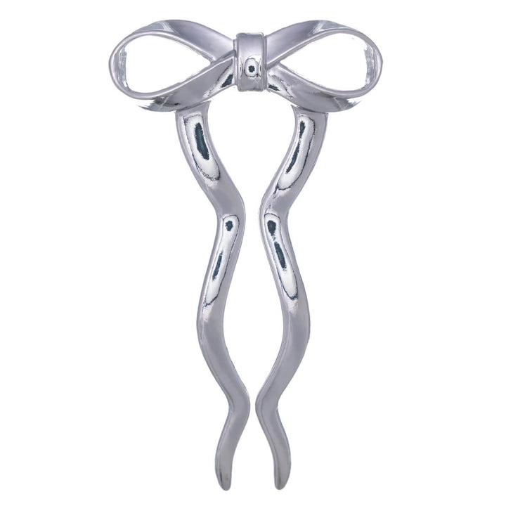 Rosette metal punching needle invisible hairpin 10.5cm