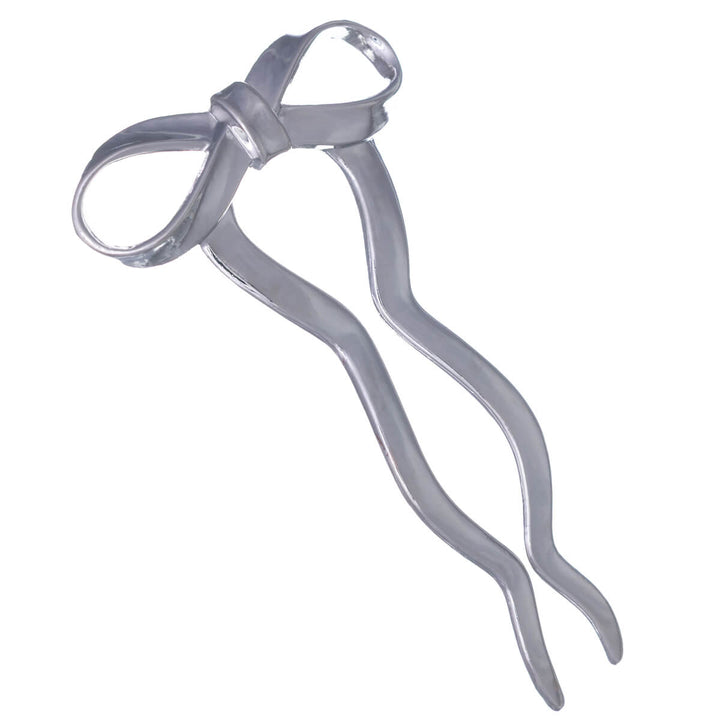 Rosette metal punching needle invisible hairpin 10.5cm