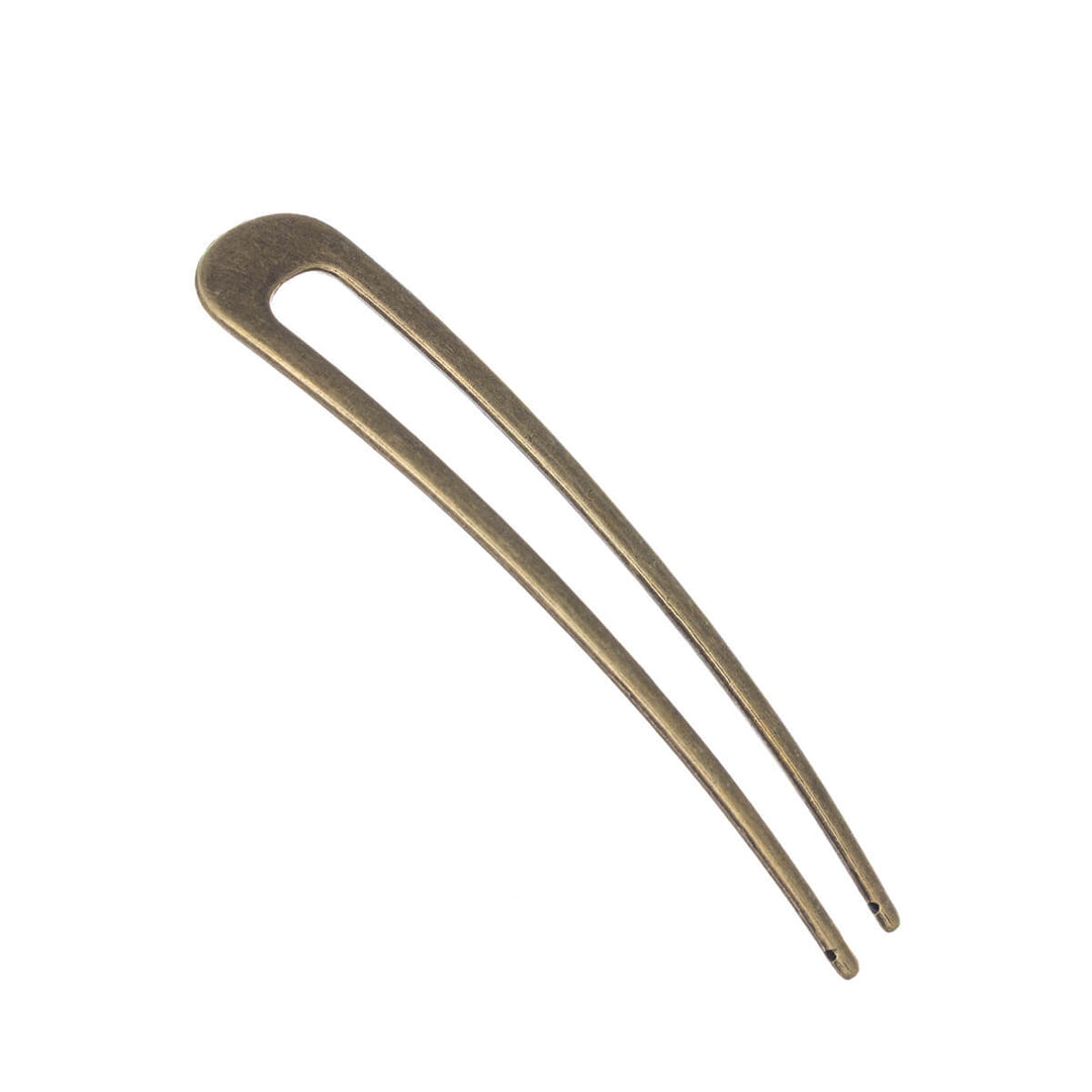 Metall French hair pin Fransk hårnål 10cm