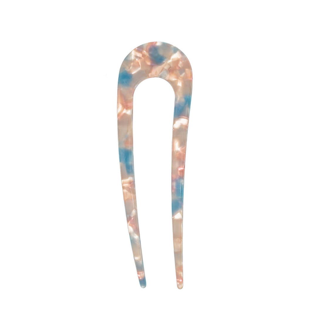 Flexibel plast French hair pin andefri hårnål 10cm