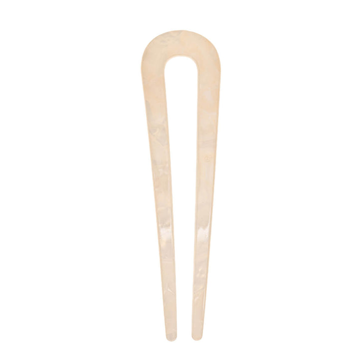 Flexibel plast French hair pin andefattig hårnål 11cm