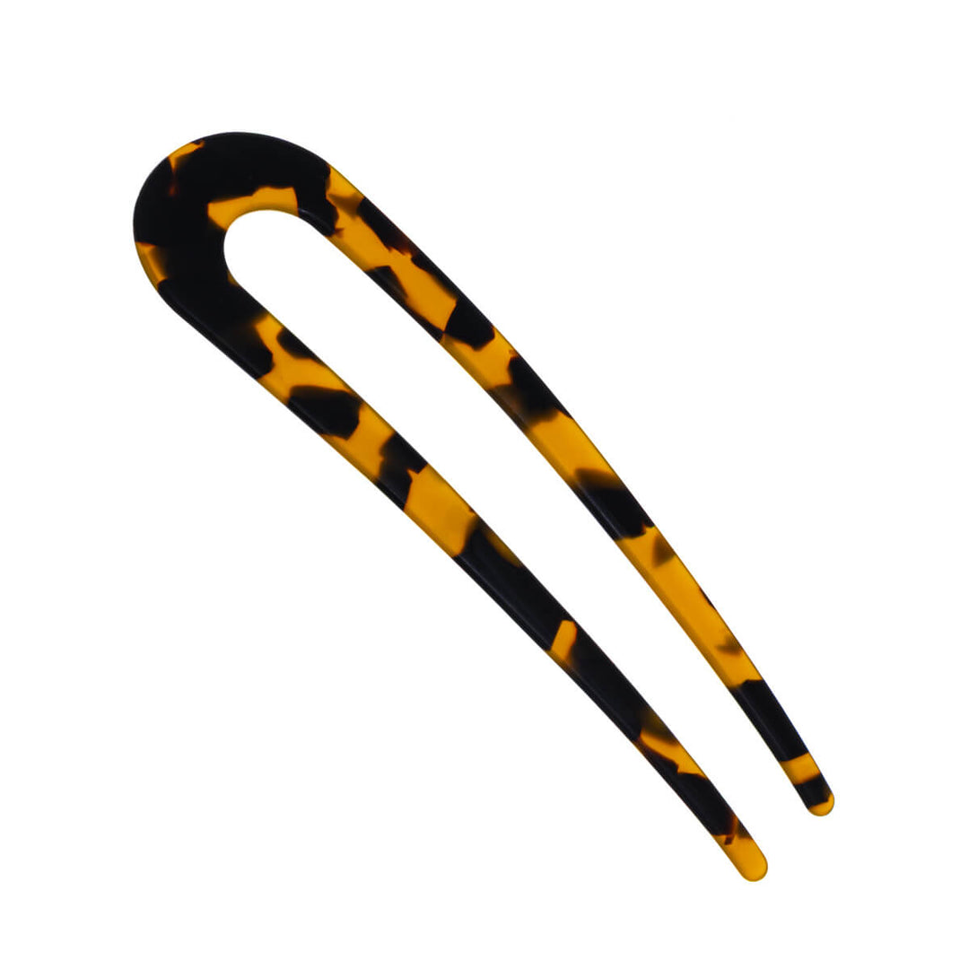 Flexibel plast French hair pin andefattig hårnål 11cm