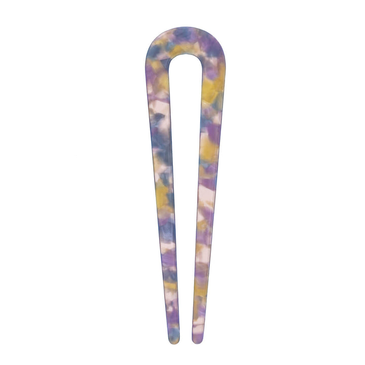 Flexibel plast French hair pin andefattig hårnål 11cm