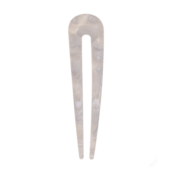 Flexibel plast French hair pin andefri hårnål 11,6cm