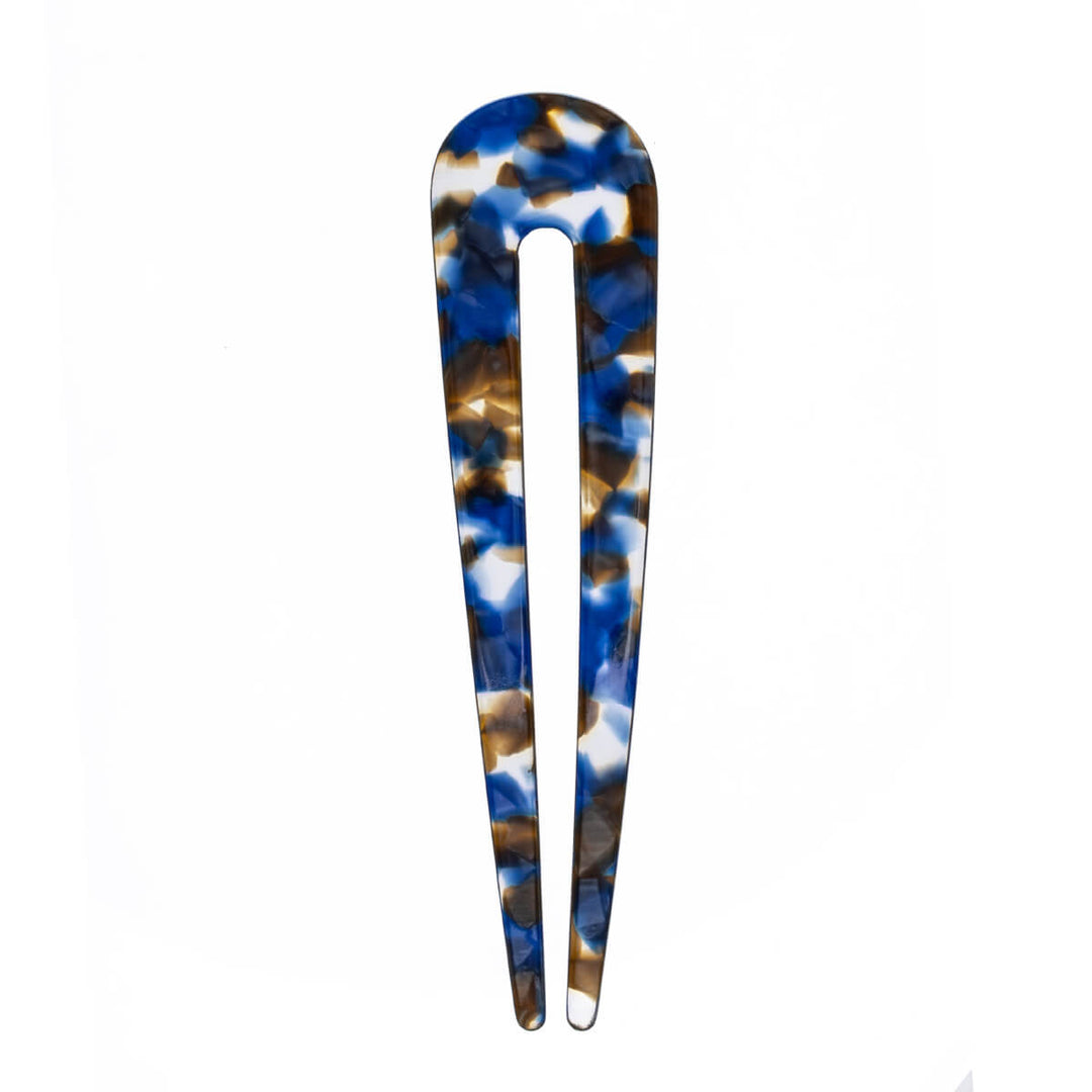 Flexibel plast French hair pin andefri hårnål 11,6cm