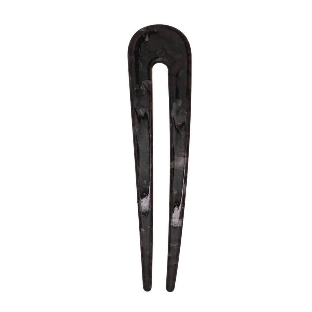 Flexibel plast French hair pin andefri hårnål 11,6cm
