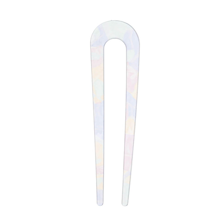 Flexibel plast French hair pin andefattig hårnål 11cm